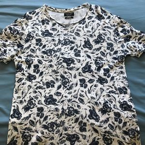 Zara men floral tee